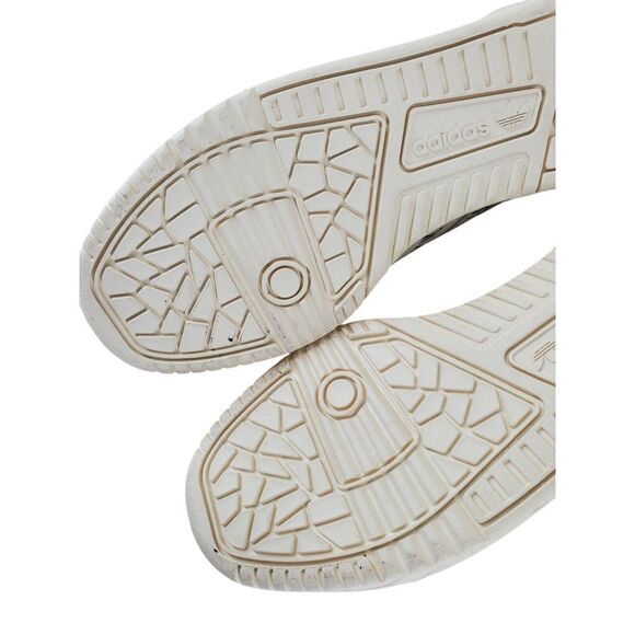 Adidas Rivalry Low Animal Print Stripes Shoes Women 10.5 Ivory White FY9203 READ - Picture 15 of 16